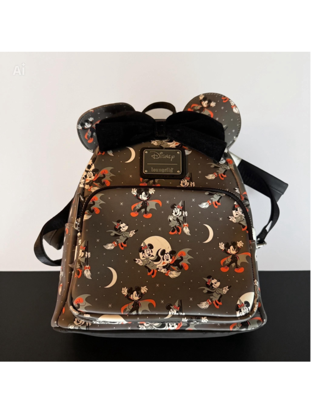 Women's Loungefly Disney Halloween Backpack Black Orange